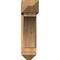 Ekena Millwork Thorton Arts and Crafts Smooth Bracket w/ Offset Brace, Western Red Cedar, 7 1/2"W x 28"D x 28"H BKT0806X28X28THR03SWR - alternate 4